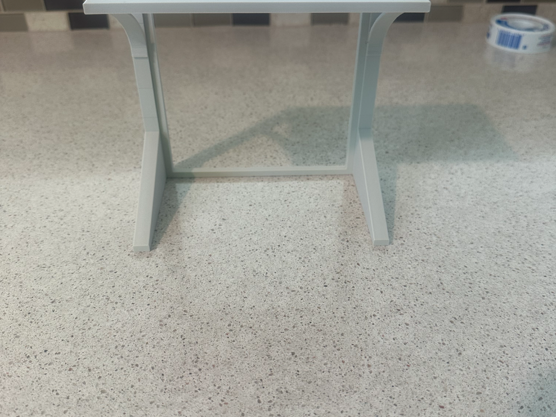 Modern Curved Support Shelf – Minimal & Strong