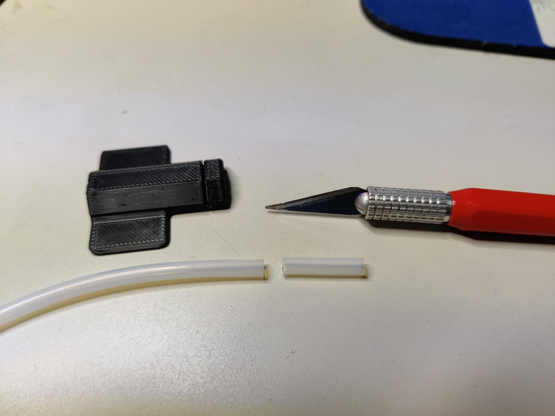 PTFE Tubing Guide for Exacto Knife