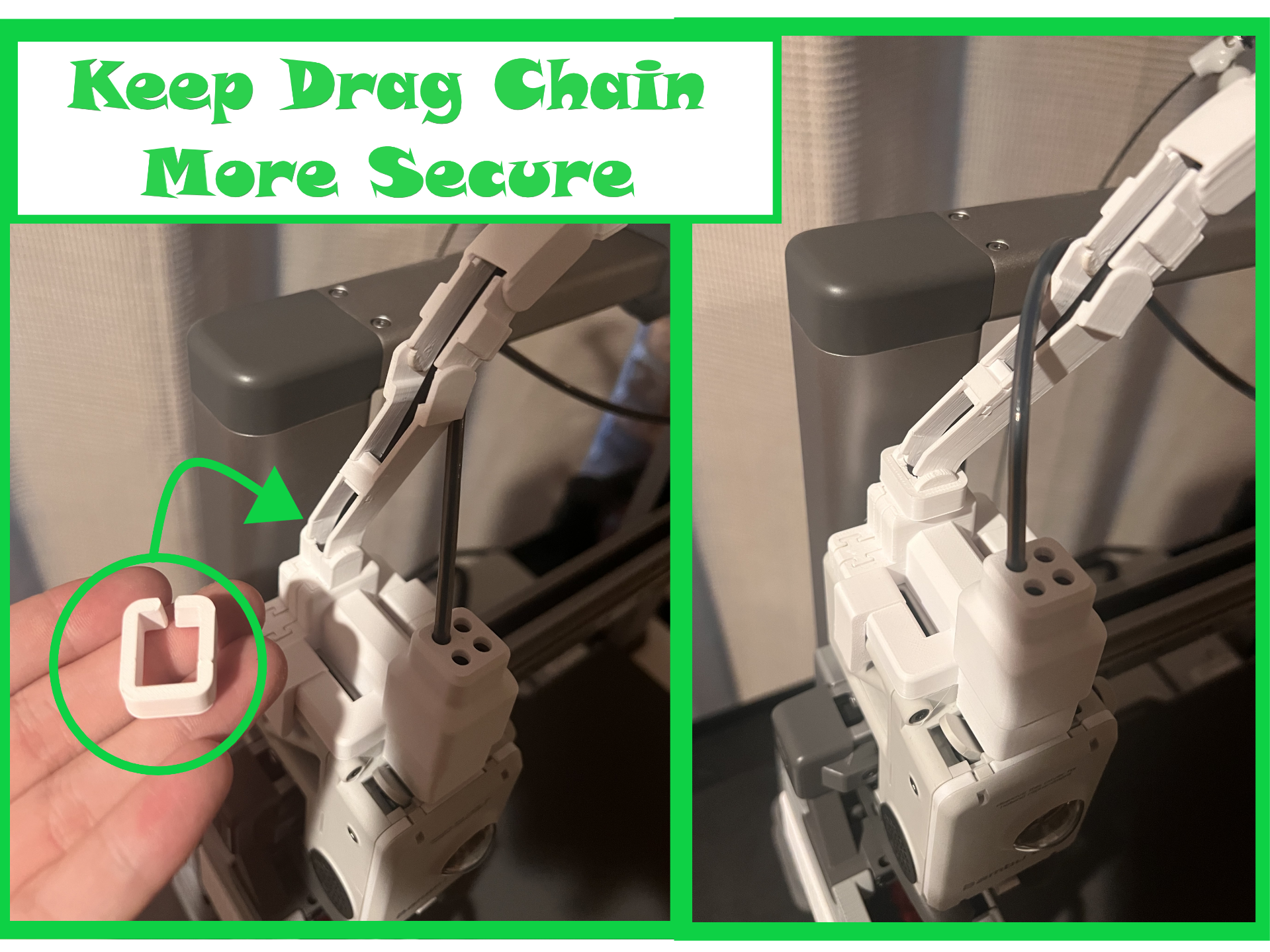 X-Axis Chain Cable Modification