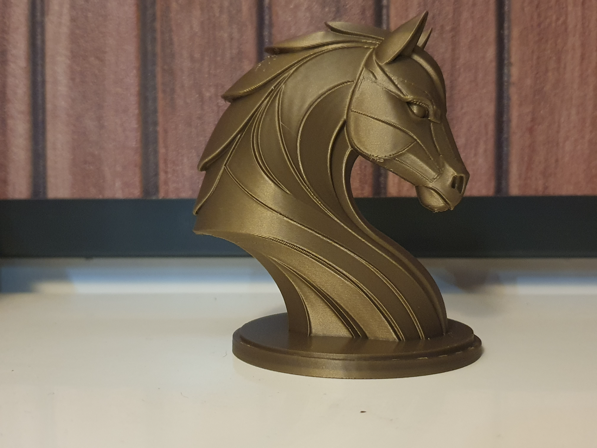 Pferd Skulptur Art Deco Stil Figur