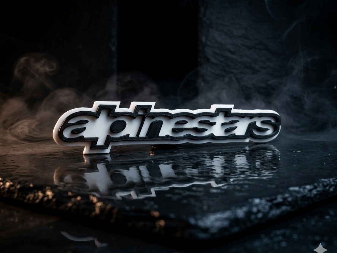 Logo/plate Alpinestars