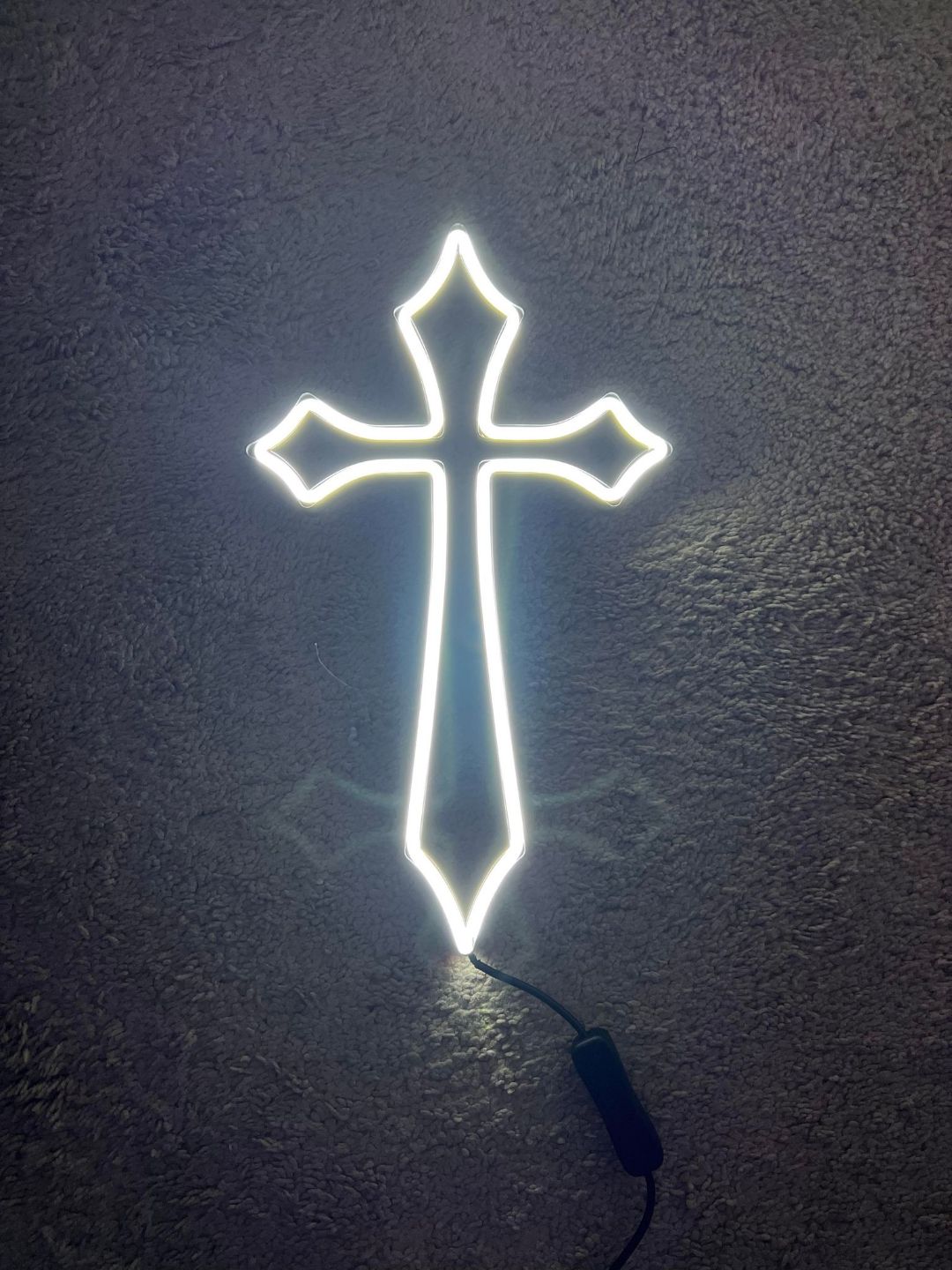 Neon Sign Cross