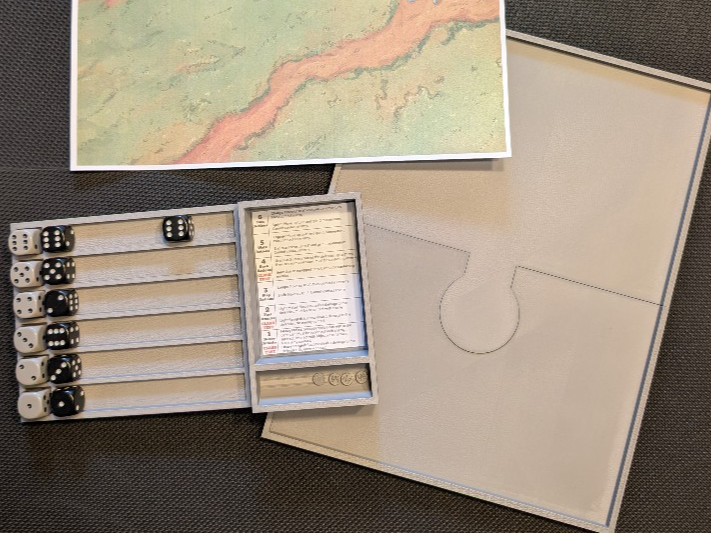 Greathelm Dice Dashboard & Board Tray