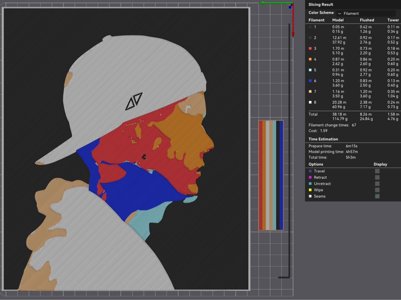 Avicii artistic picture with stand