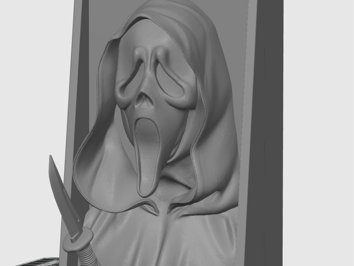 Ghost Face Book Nook