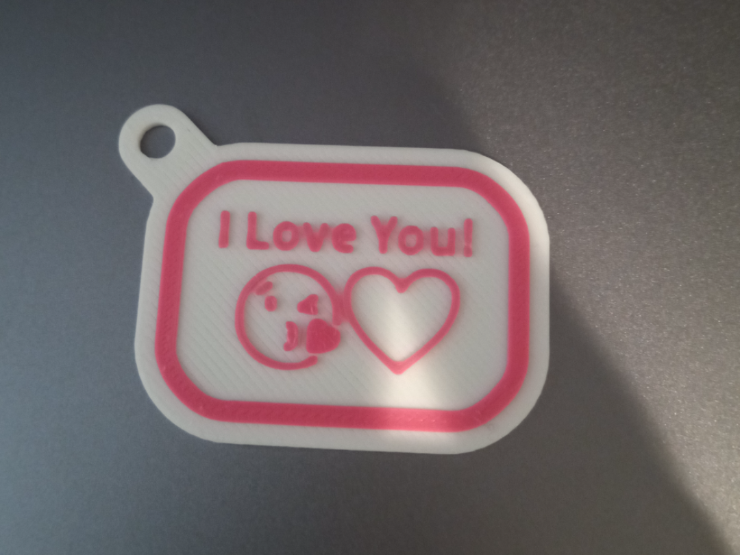 A tag to say I love you.