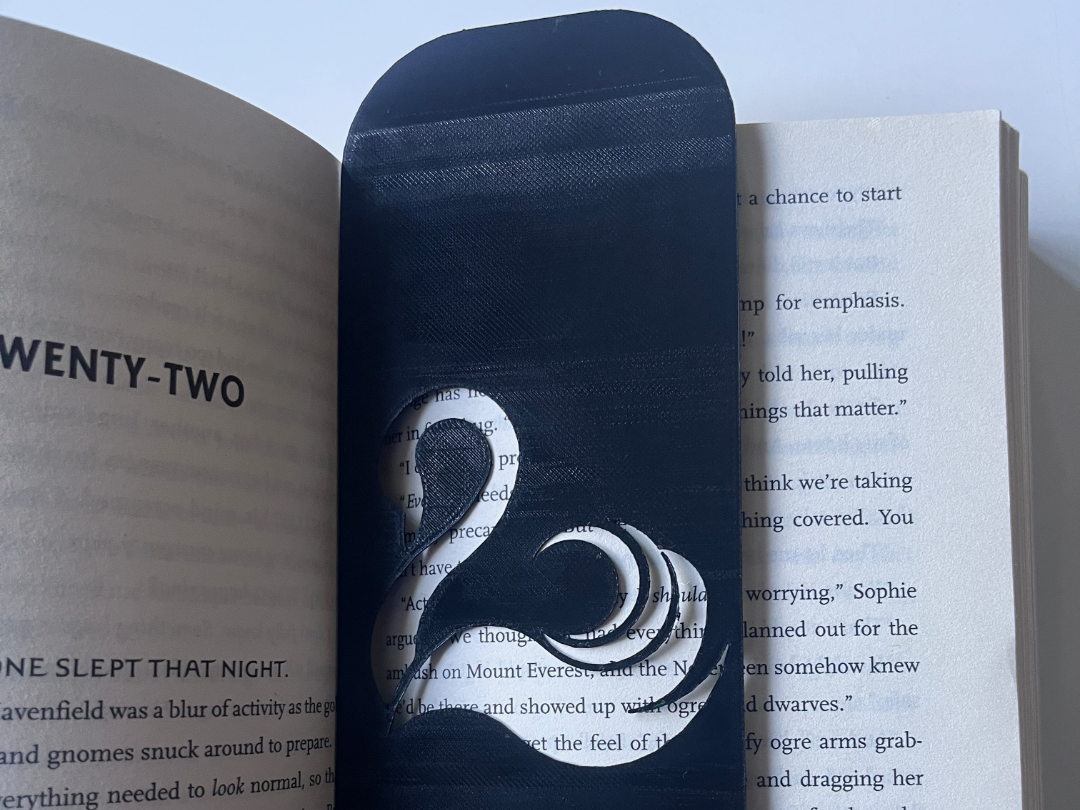 Black Swan Bookmark - Keeper Of The Lost Cities