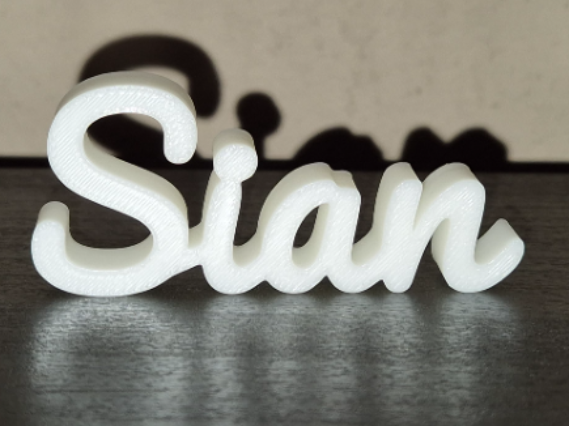 Sian Name Sign Display Decor