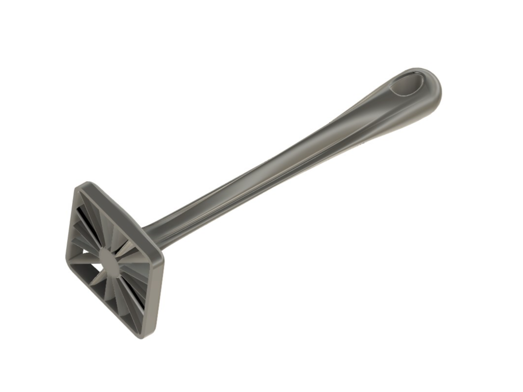 Compact food masher