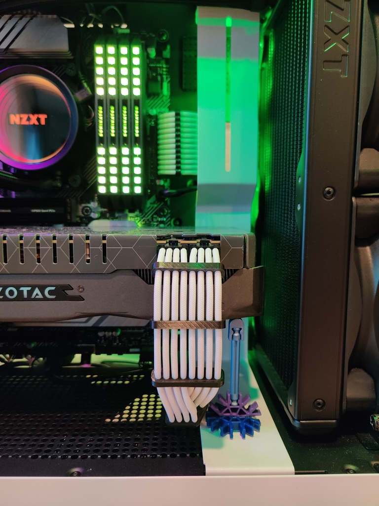8x2 and 4x2x2 Offset Cable Combs for GPU