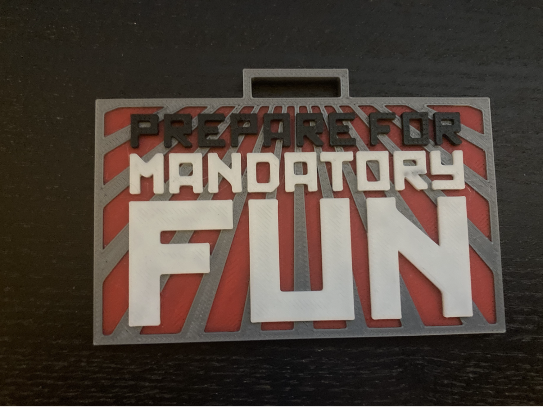 Weird Al Mandatory Fun Lanyard Accessory