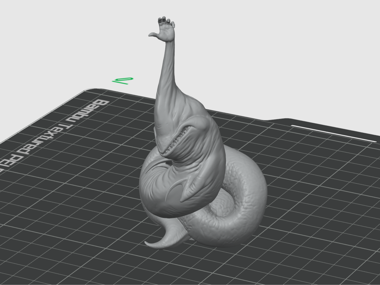 Sea hand monster