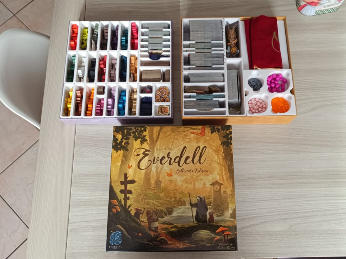 Everdell + All Expansions Boardgame Organizer