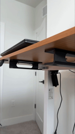 Stealth Laptop Stand - Under Desk Laptop Mount