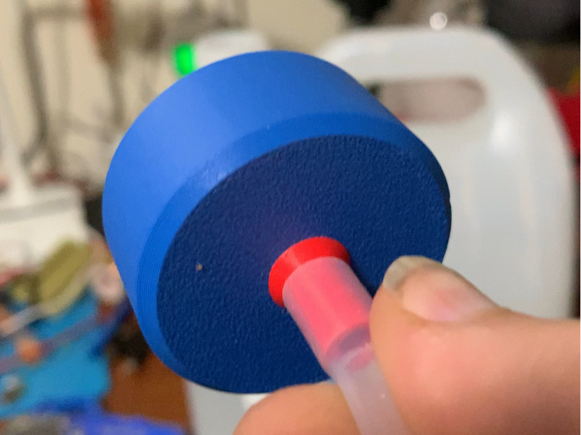 5 Litre Bottle lid adapter for CPAP machine