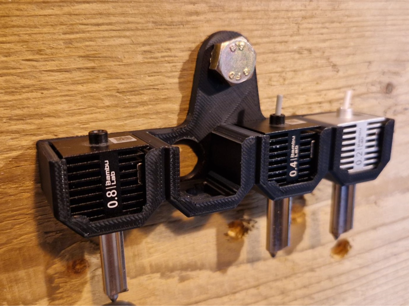 A1 Mini Nozzle Holder (4x) Single Top Hole