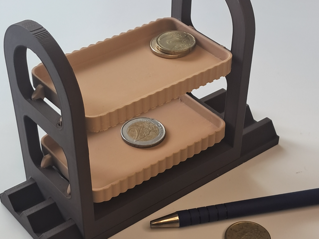 moku desktop storage  rack