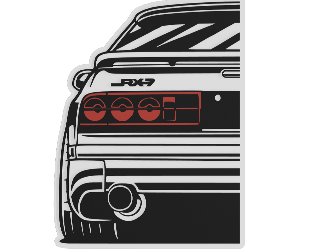 Mazda RX7 FC Art