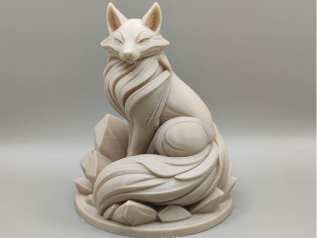 Zen Fox Modern Figurine