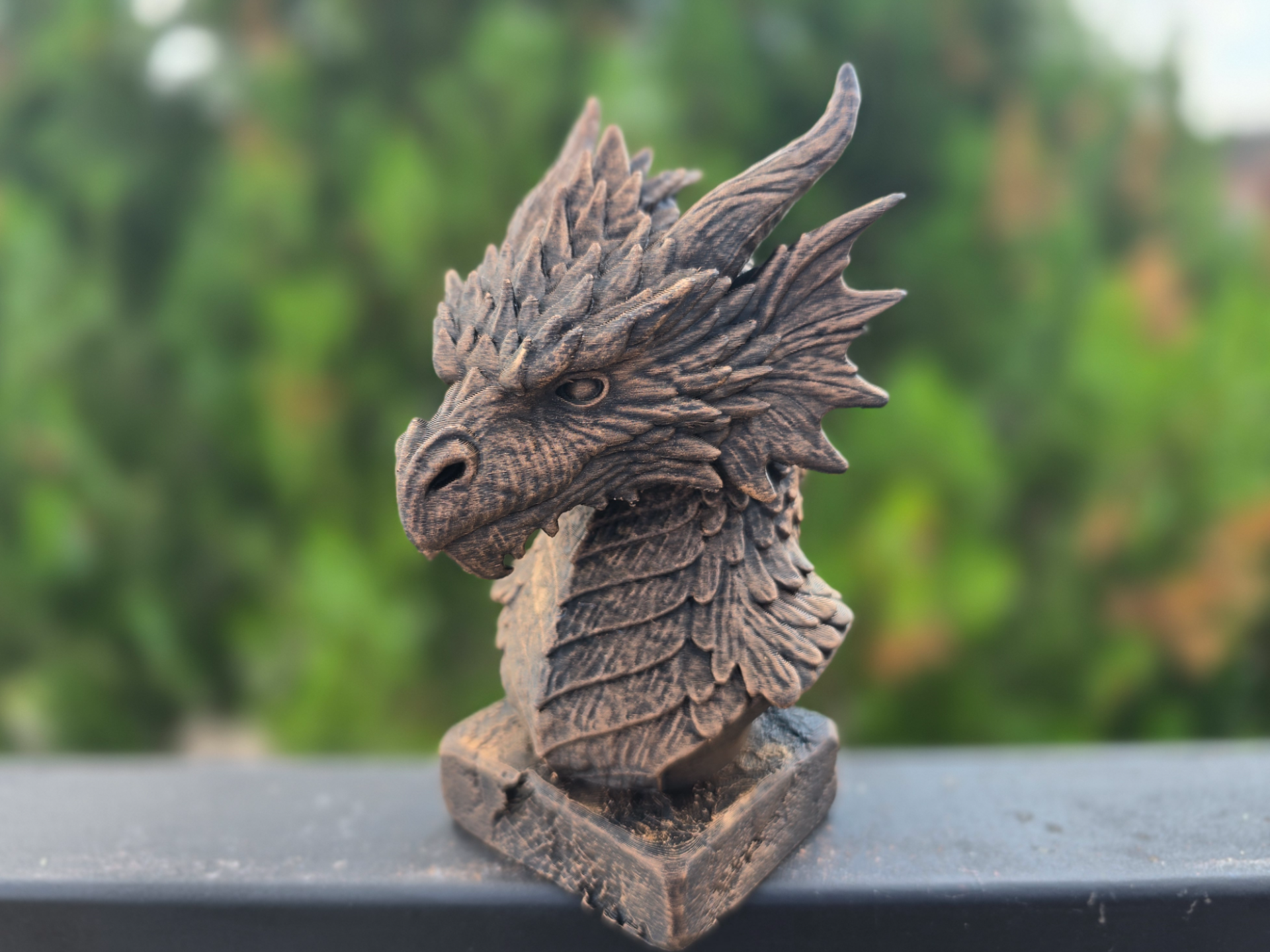 FOREST DRAGON BUST