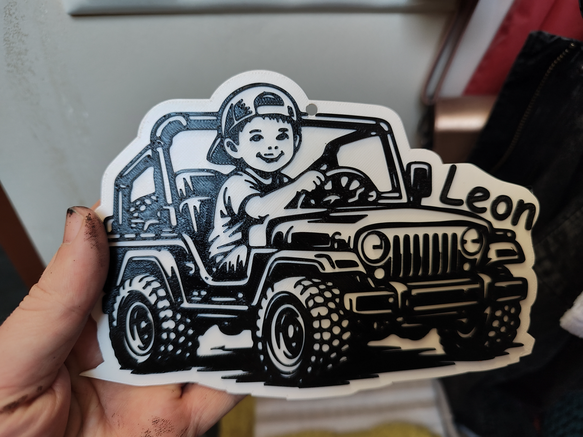 table for the car JEEP BABY