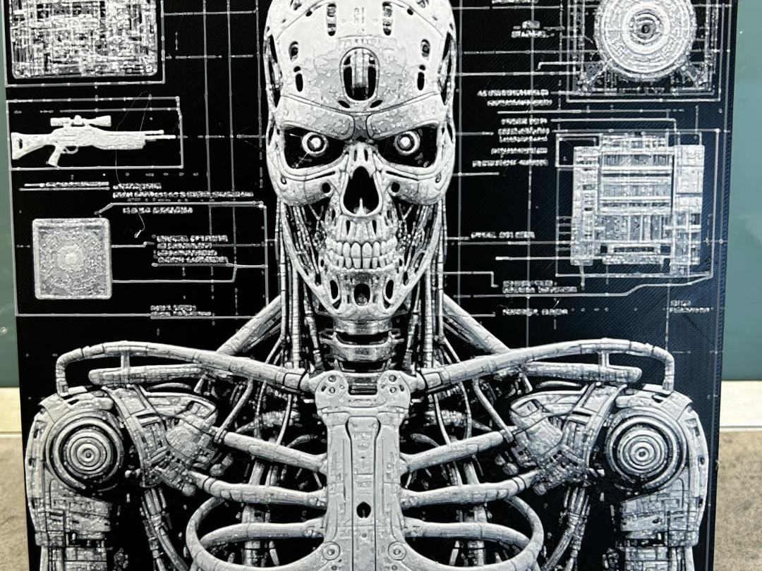 terminátor T-800 - Hueforge