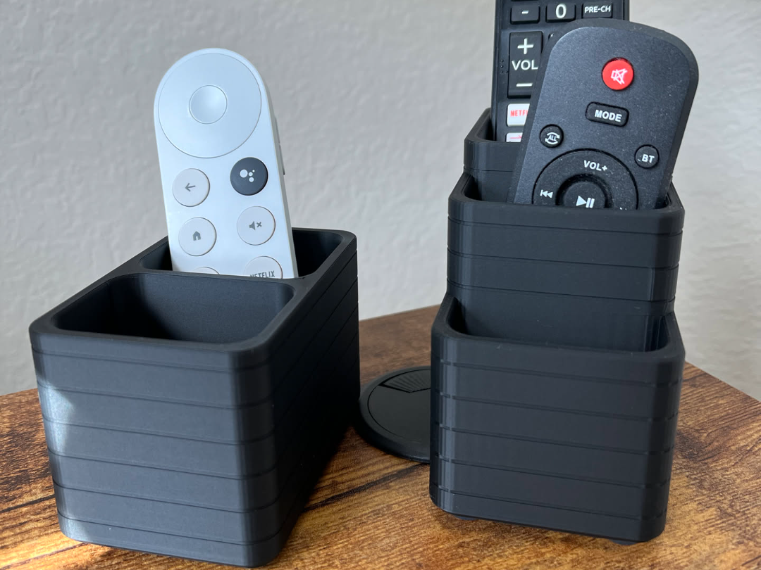 Remote Control Caddy - 3 or 2 bays