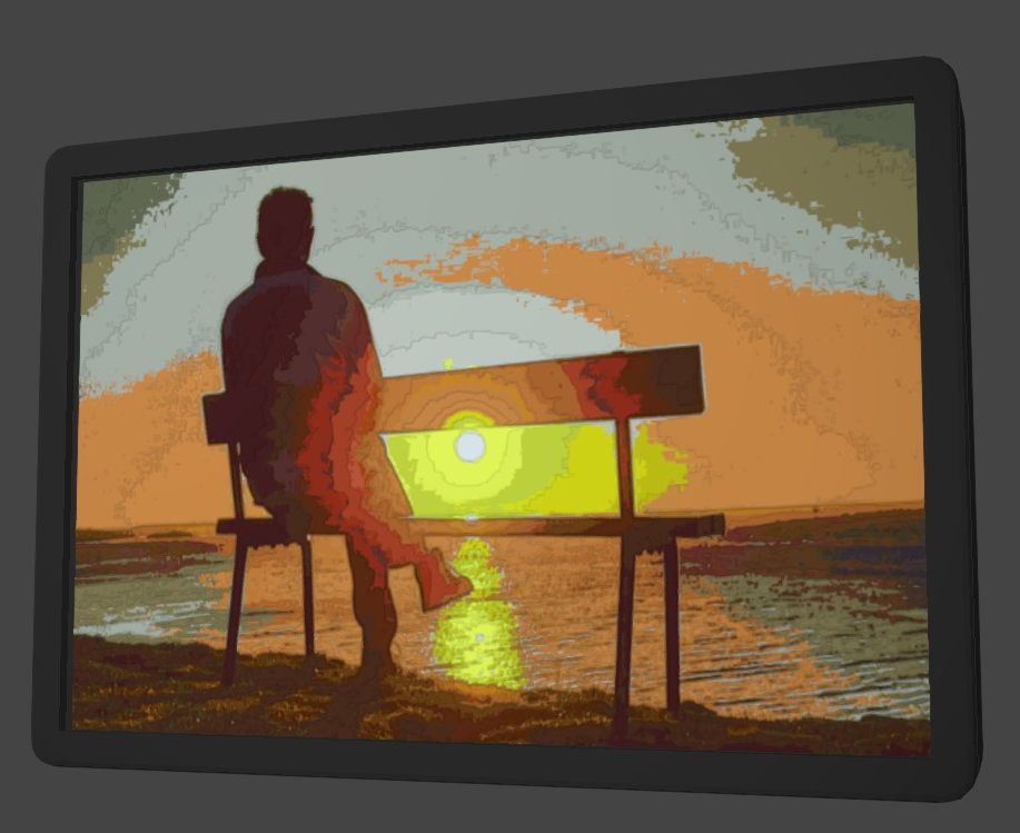 "Winter Solstice" Lithophane