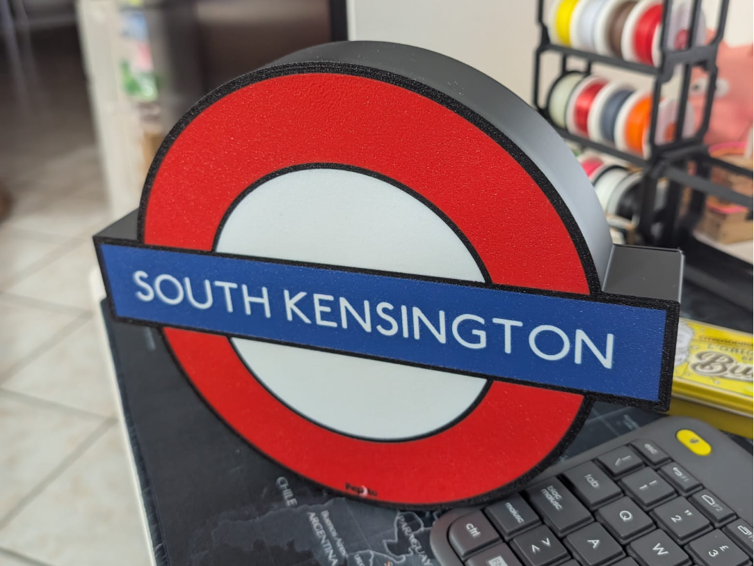 LONDON TUBE Metro Londra - Staz. SOUTH KENSINGTON