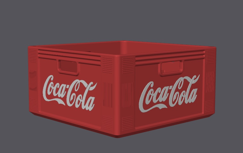 4pack Coca Cola box