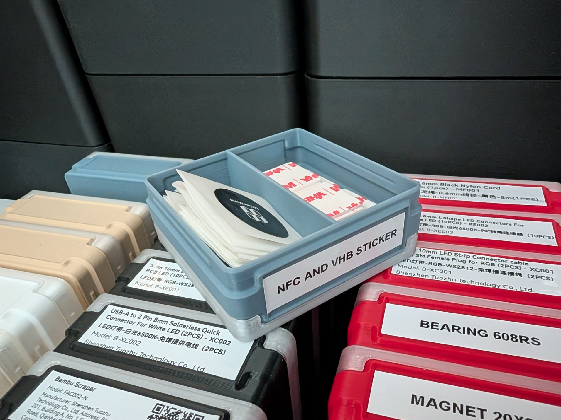 Small Parts Storage Box