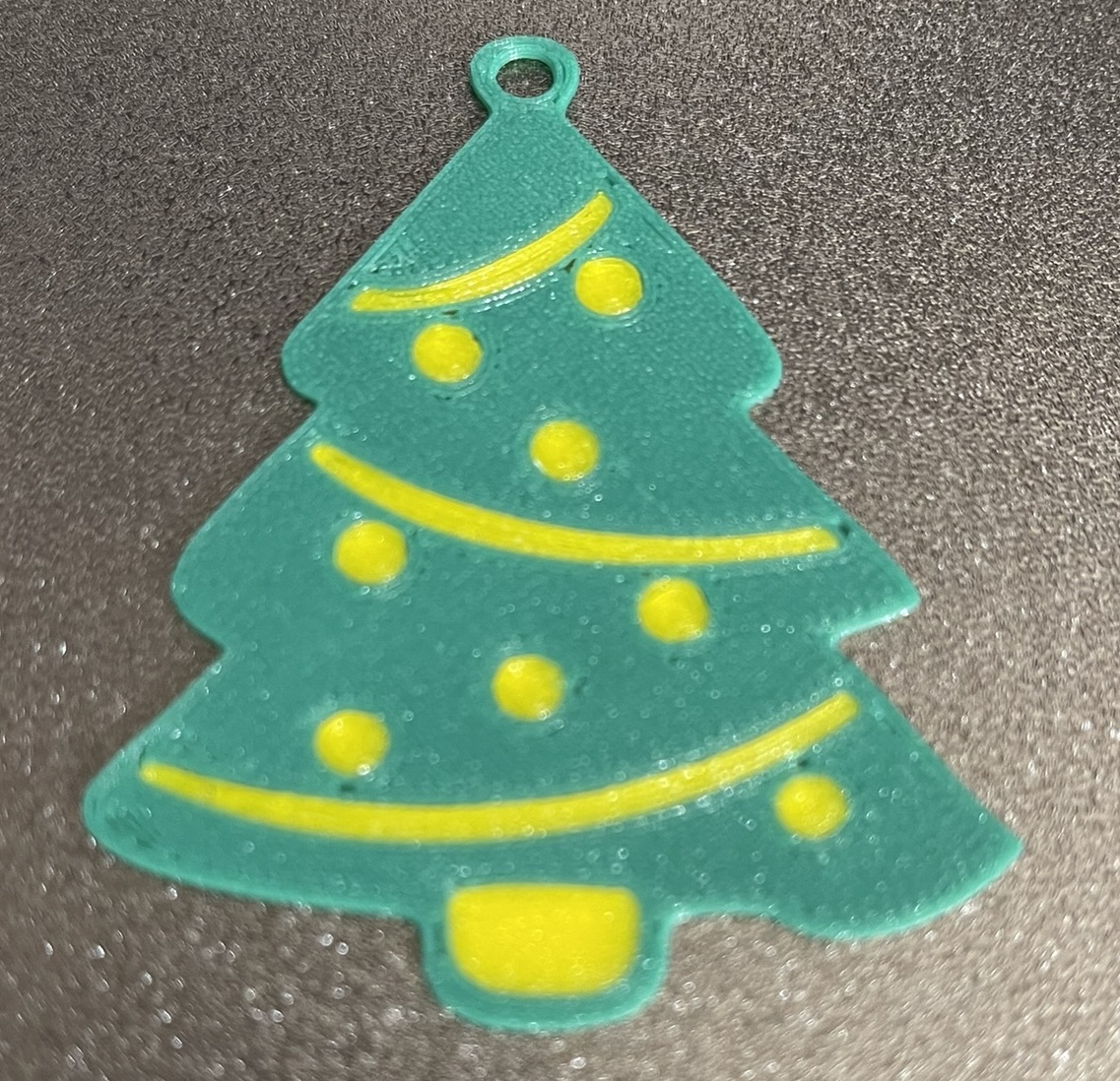 XMAS ornament - Tree #2 / Stromecek #2 -Multicolor