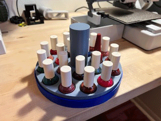 Fingernail Polish Carousel