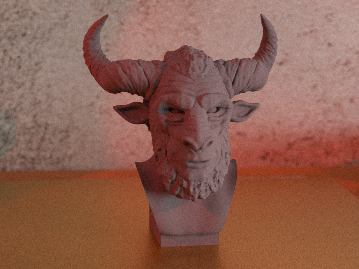 Minotaur Bust