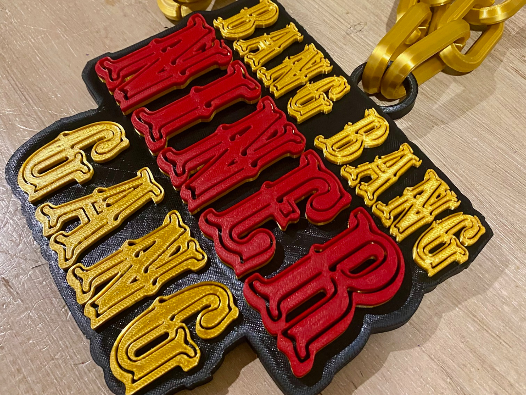 Niner gang Hype Chain Pendant