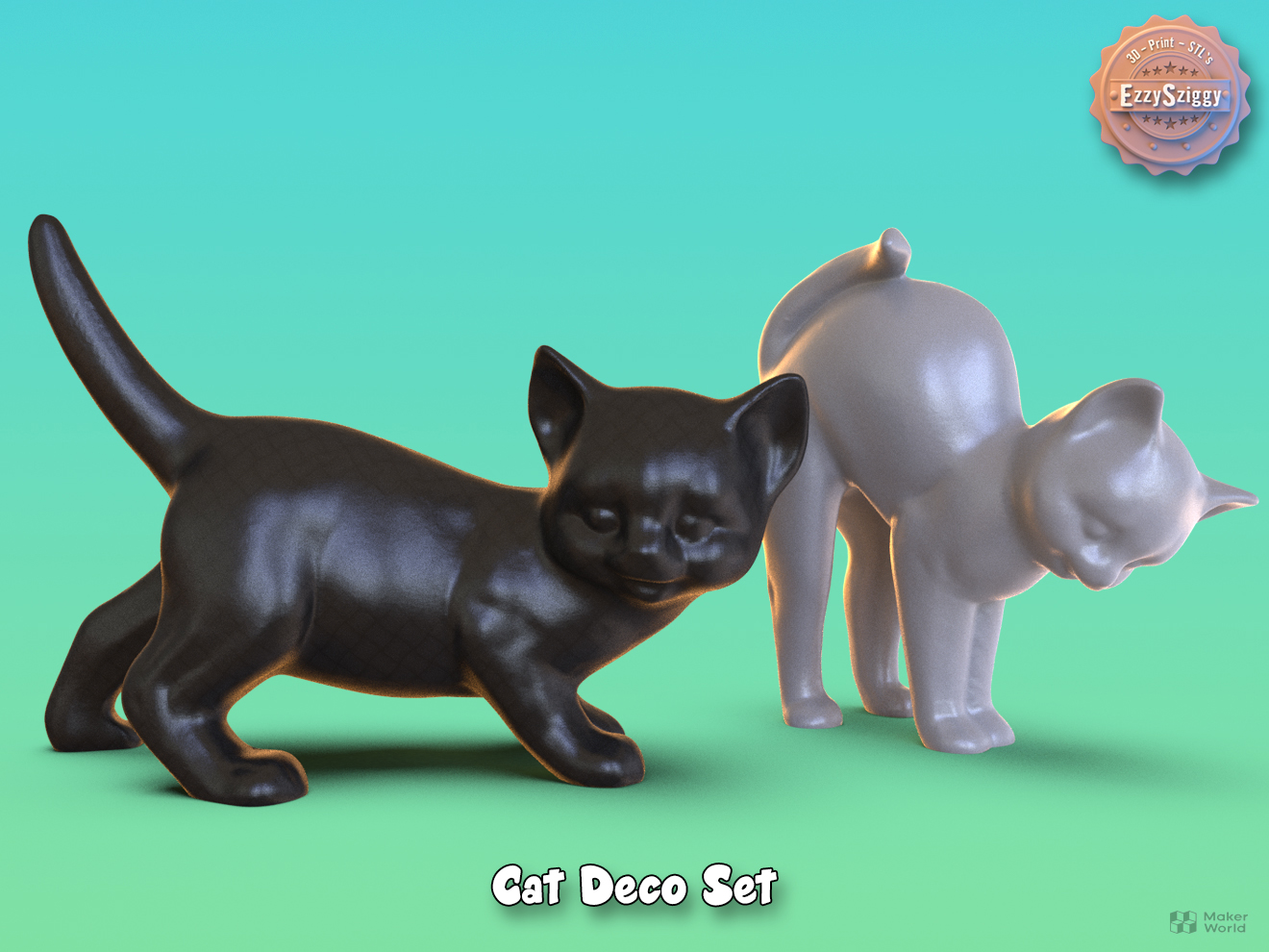 Cat Deco Set