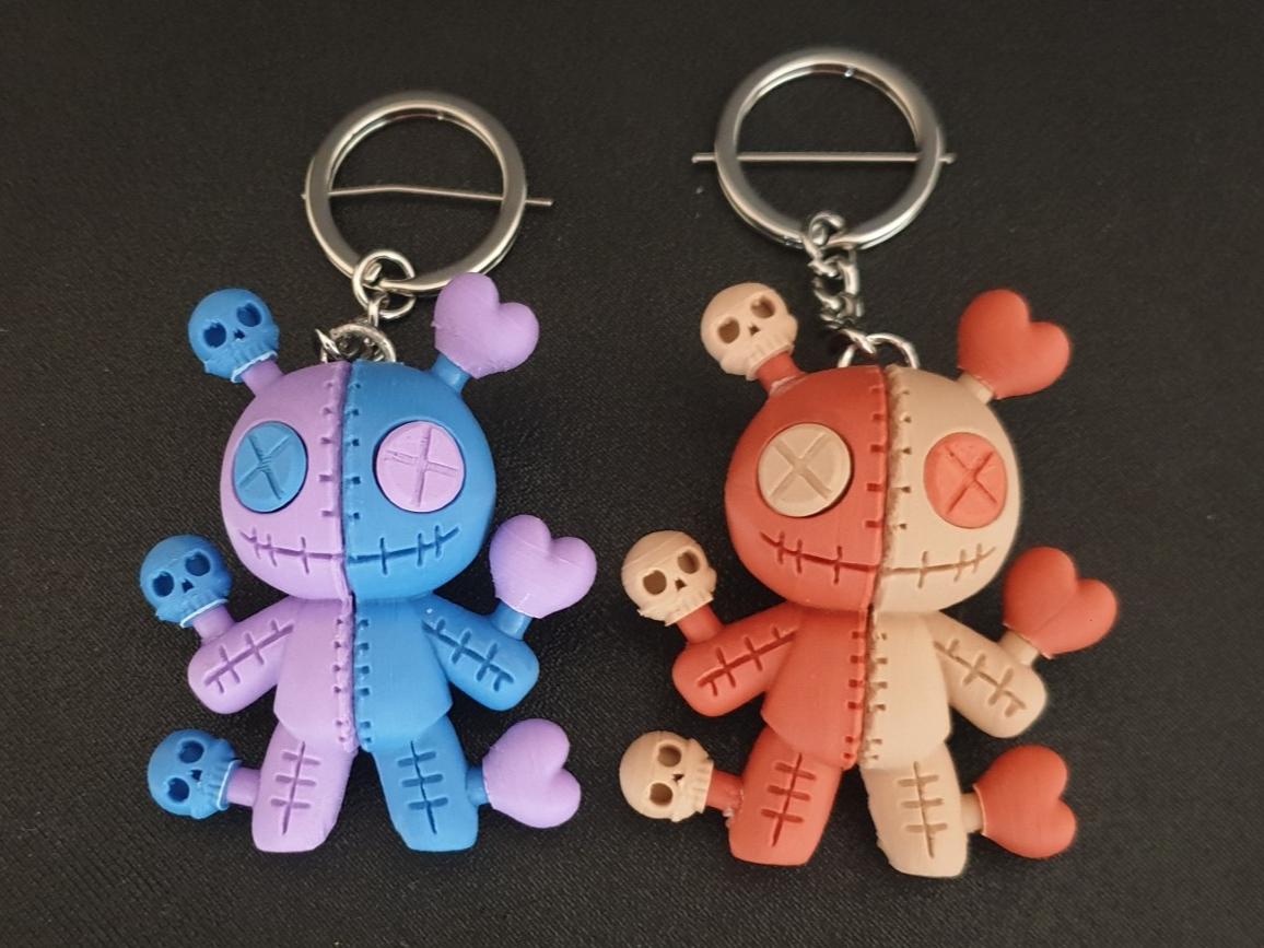Voodoo Doll Keychain - No AMS Needed