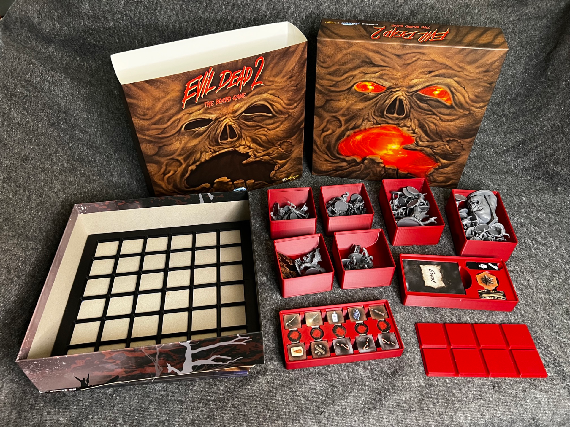 Evil Dead 2 The Board Game Gridfinity Organizer