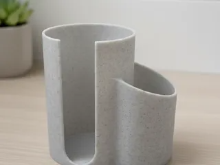 Cotton Pad & Q-Tip Organizer Bathroom Storage