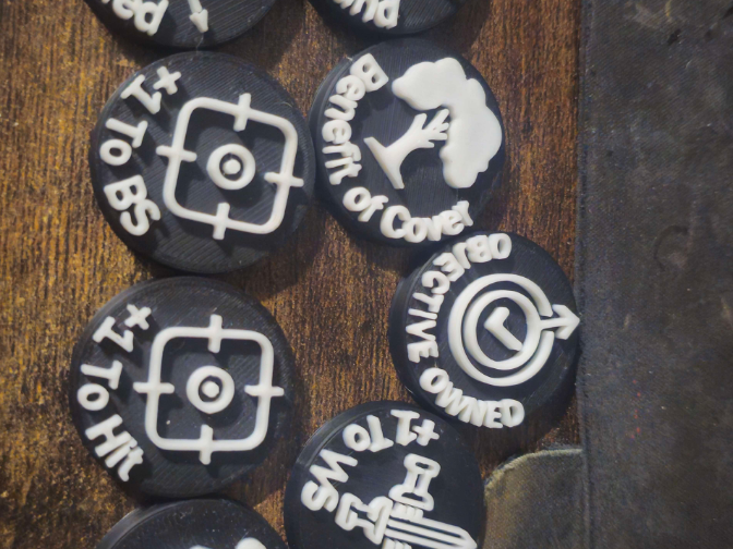 Tokens for 40k