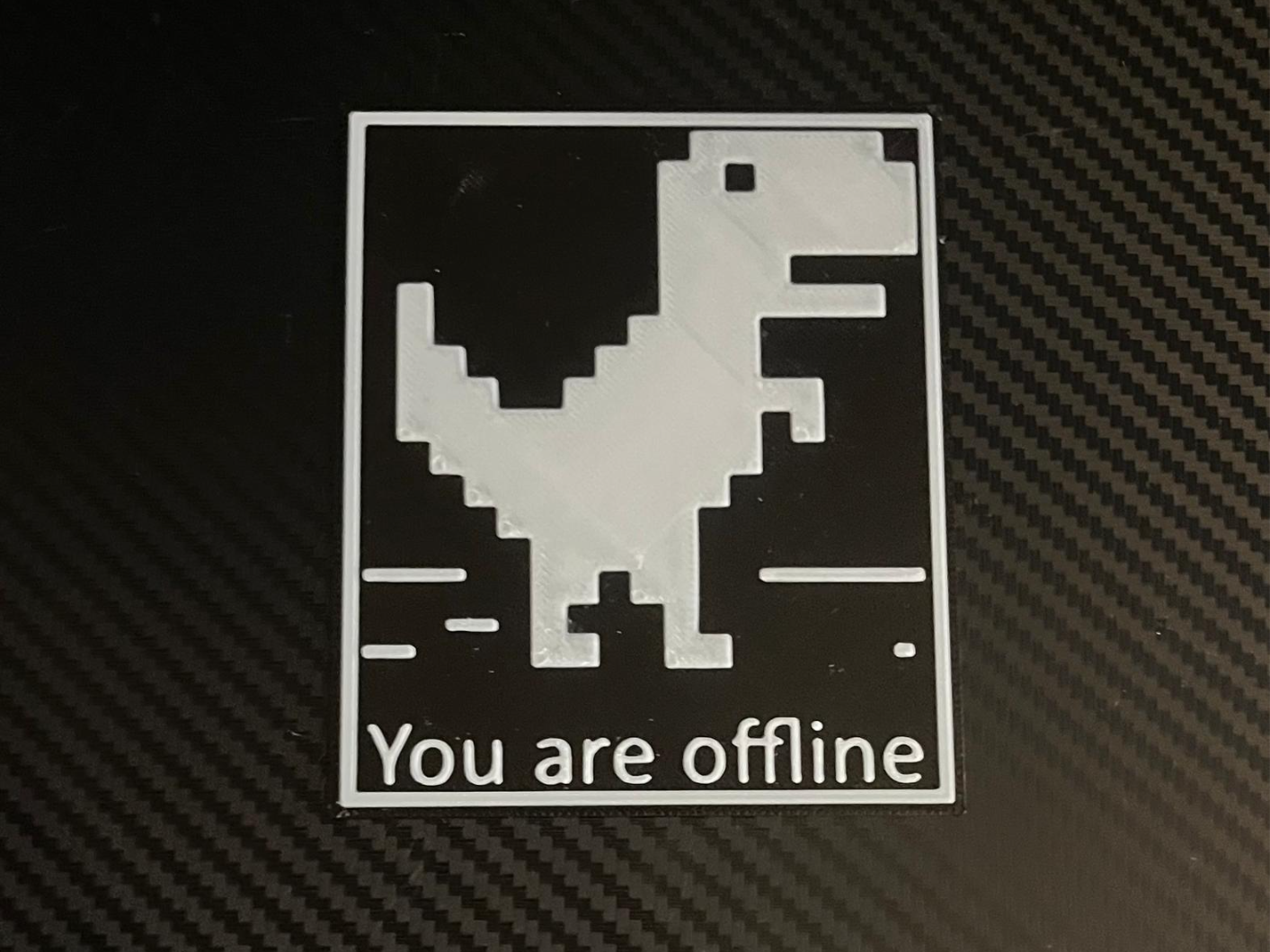 funny offline sign