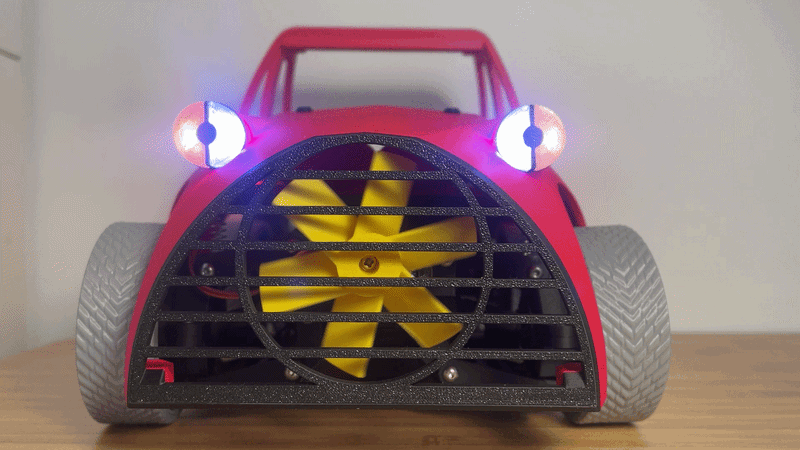 TURBO CAR for CyberBrick 4WD Car / Wuguigui
