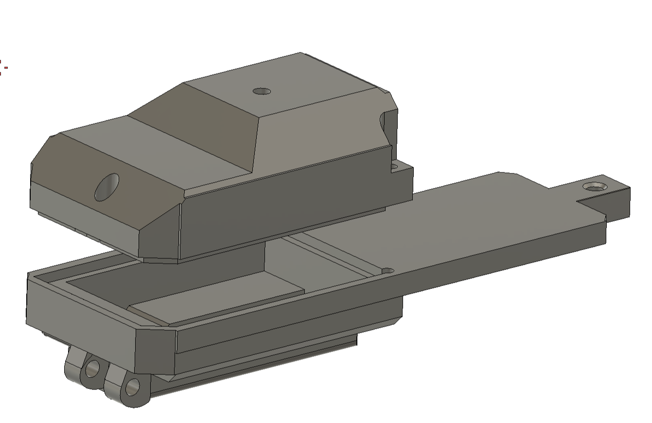 Rlaarlo Gladiator ROG1 RC X10F(G) Receiver Tray