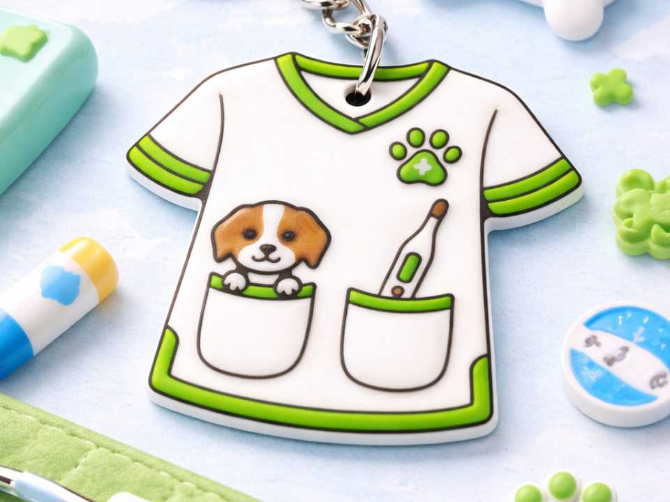 Llavero veterinario