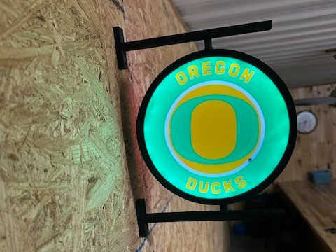 Oregon Ducks Light Box