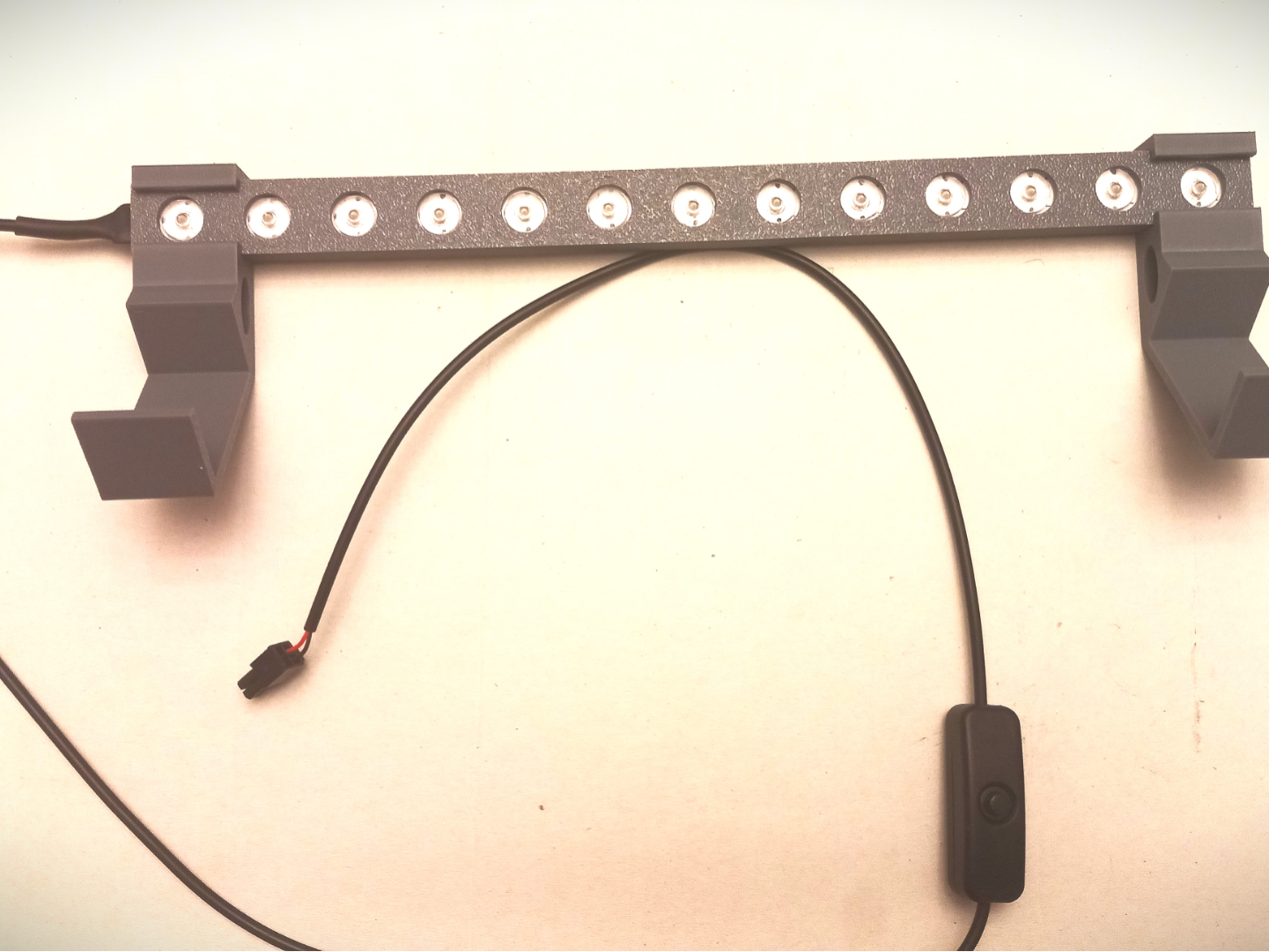 Additional LED lighting for the Bambu A1 printer