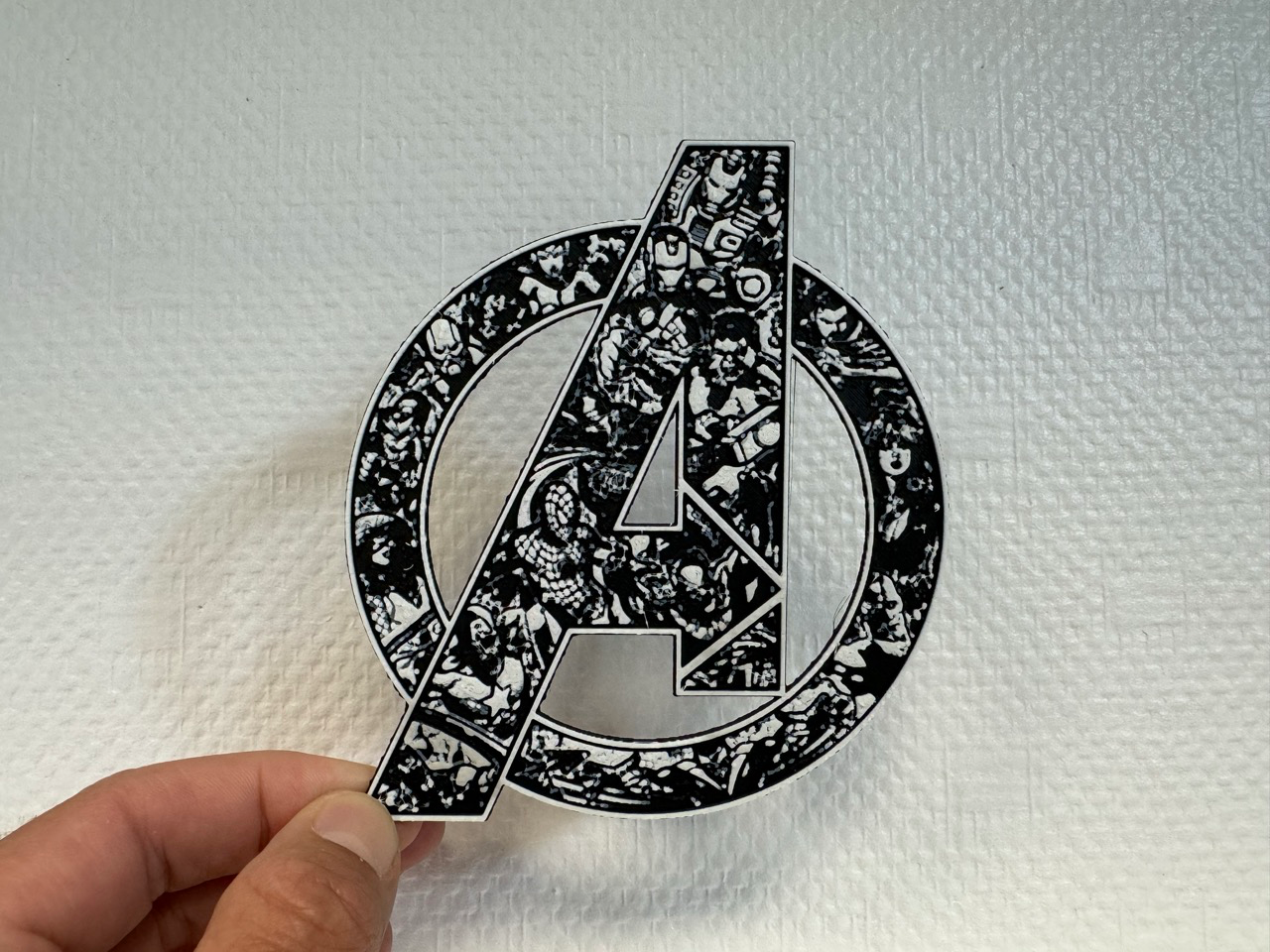 Decor Avengers Logo - All stars