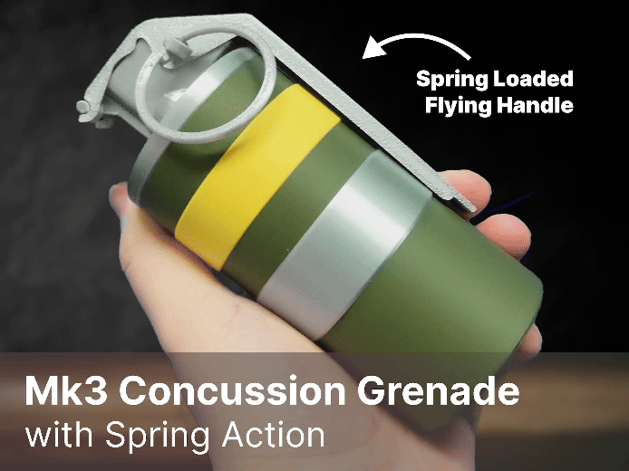 Mk3 Concussion Grenade with Flying Handle