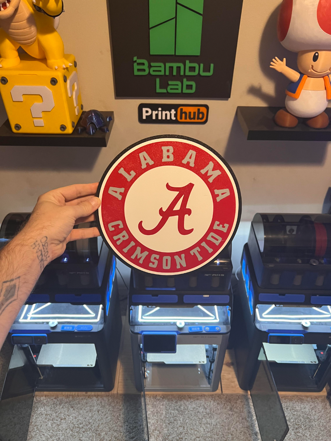 Alabama Crimson Tide LED Lamp