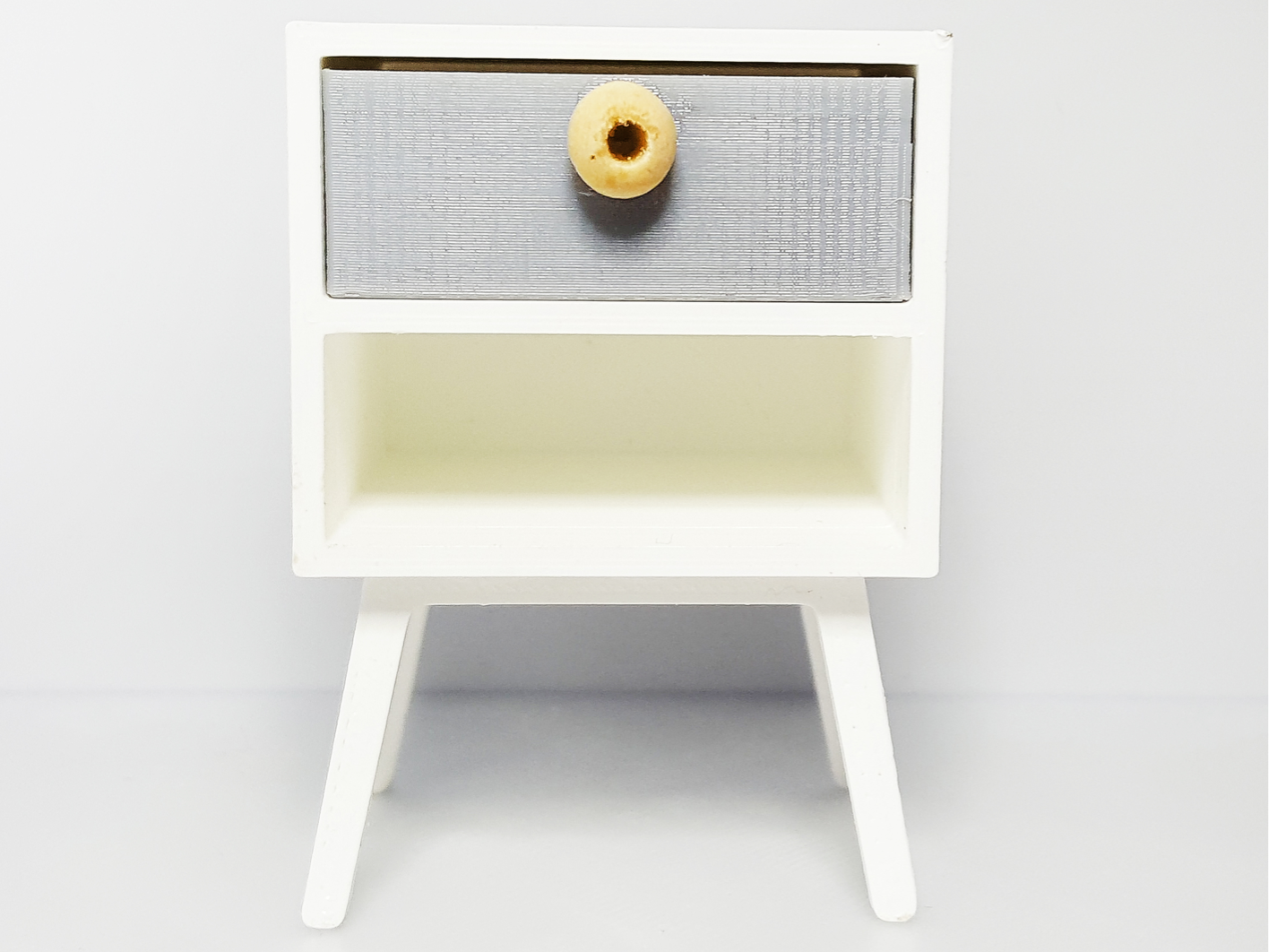 Bedside Table in 1/12 Scale for Dollhouse